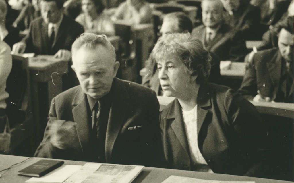 Erni Mouse and Kersti Merilaas in 1971