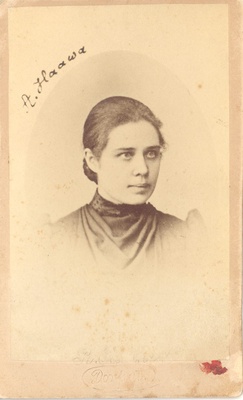 Wound, Anna (1864-1957)  duplicate photo