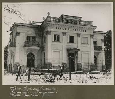 Villa "Capriccio" front view  duplicate photo