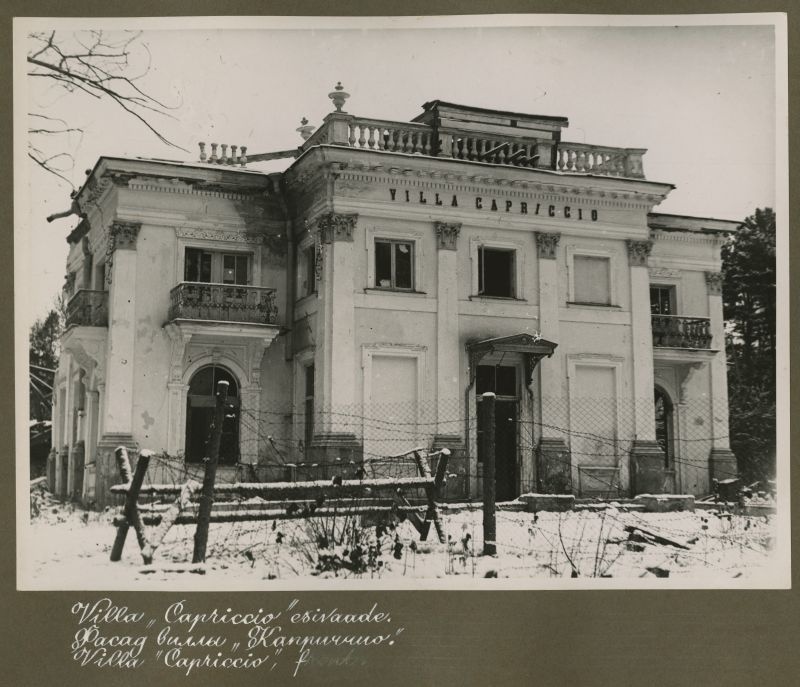 Villa "Capriccio" front view