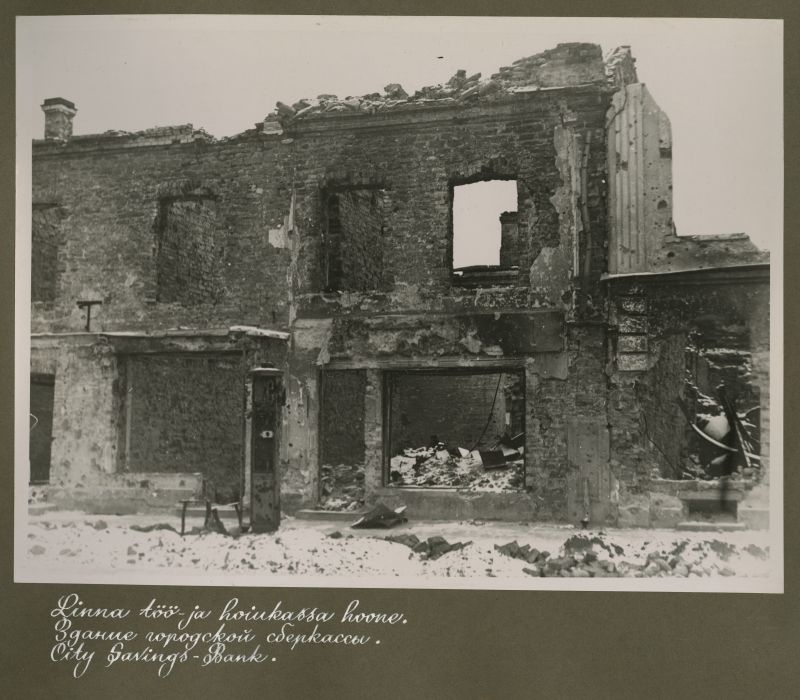 Building of the city's work and storage