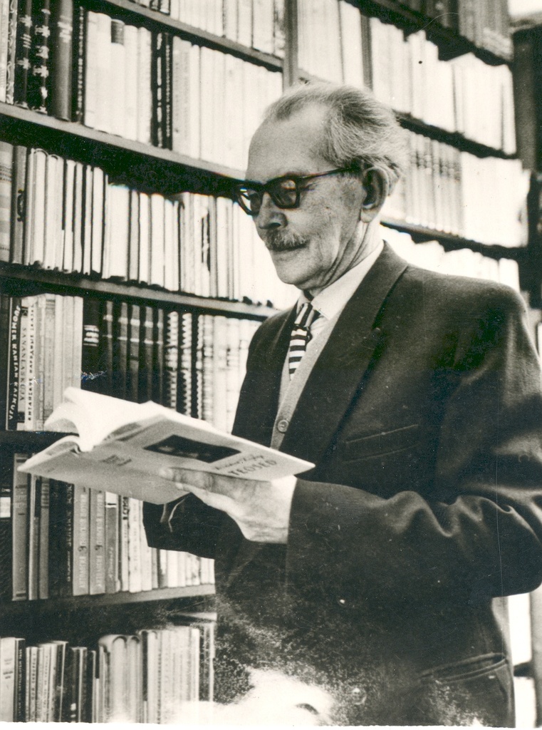 Friedebert Tuglas on February. 1961