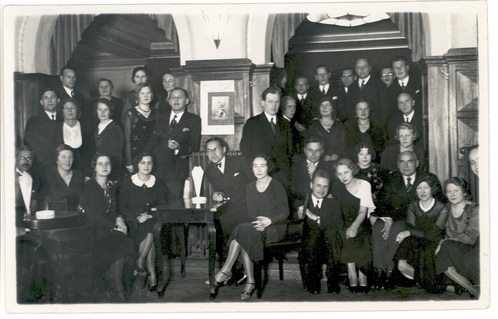 Tartu Art Club meeting 17. XI 1932