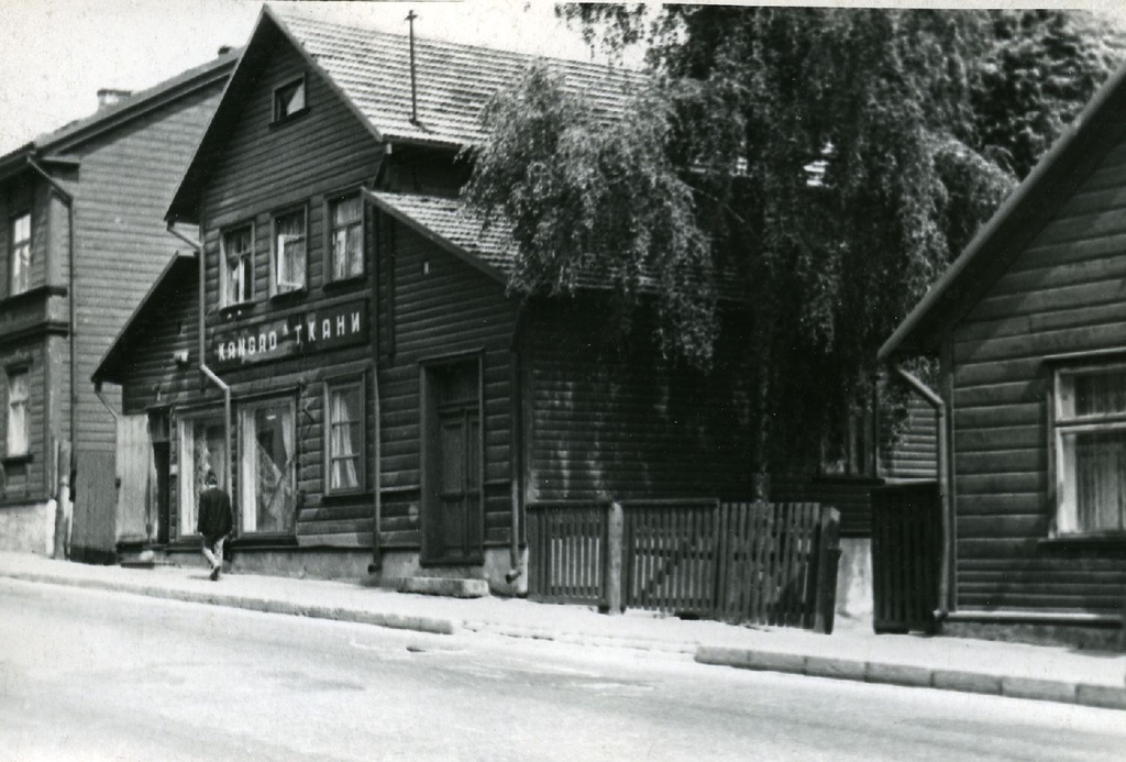 Tartu, Narva mnt. 113 where K. Ristikivi lived at the beginning of the university years