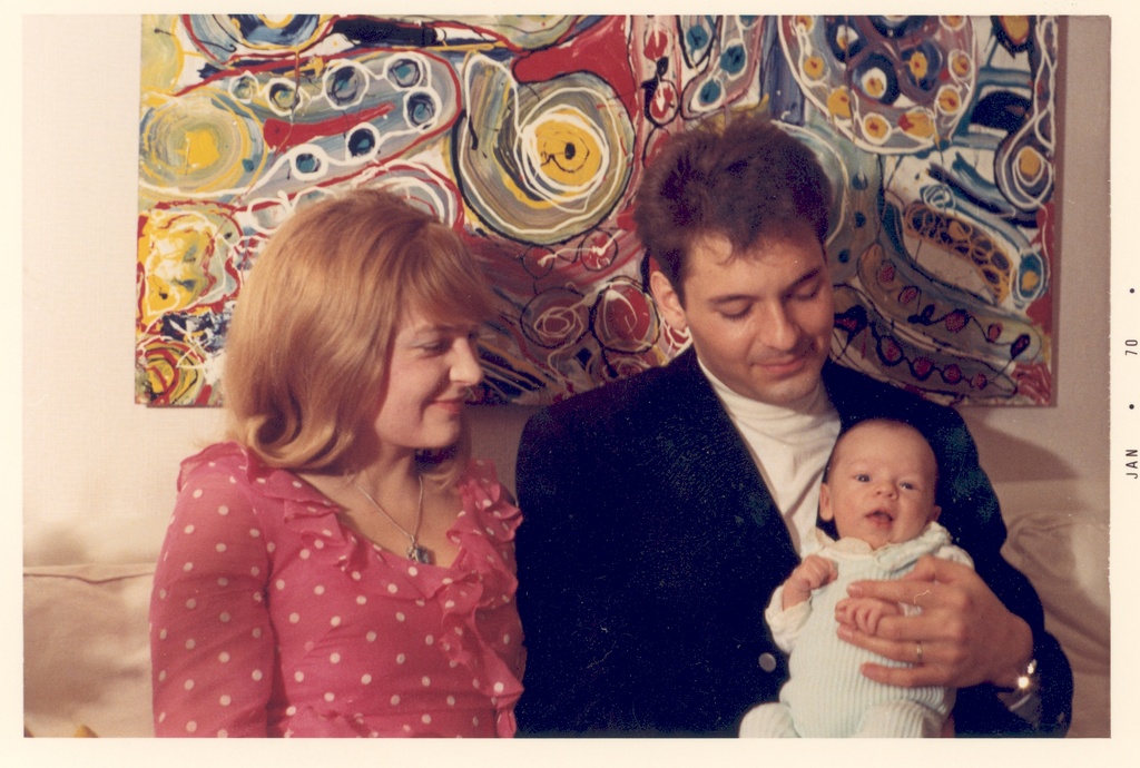 Silvia and Fred Ziegler's son Martin