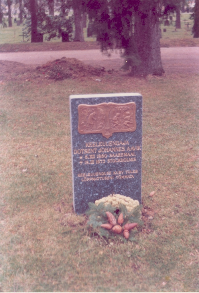 The Grave of John Aaviku