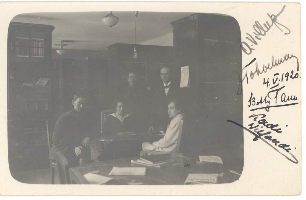ETA Agency - vas. A. Villup, b. Tann, J. Tohvelmann, J. Lintrop, K. Vilsandi (?)