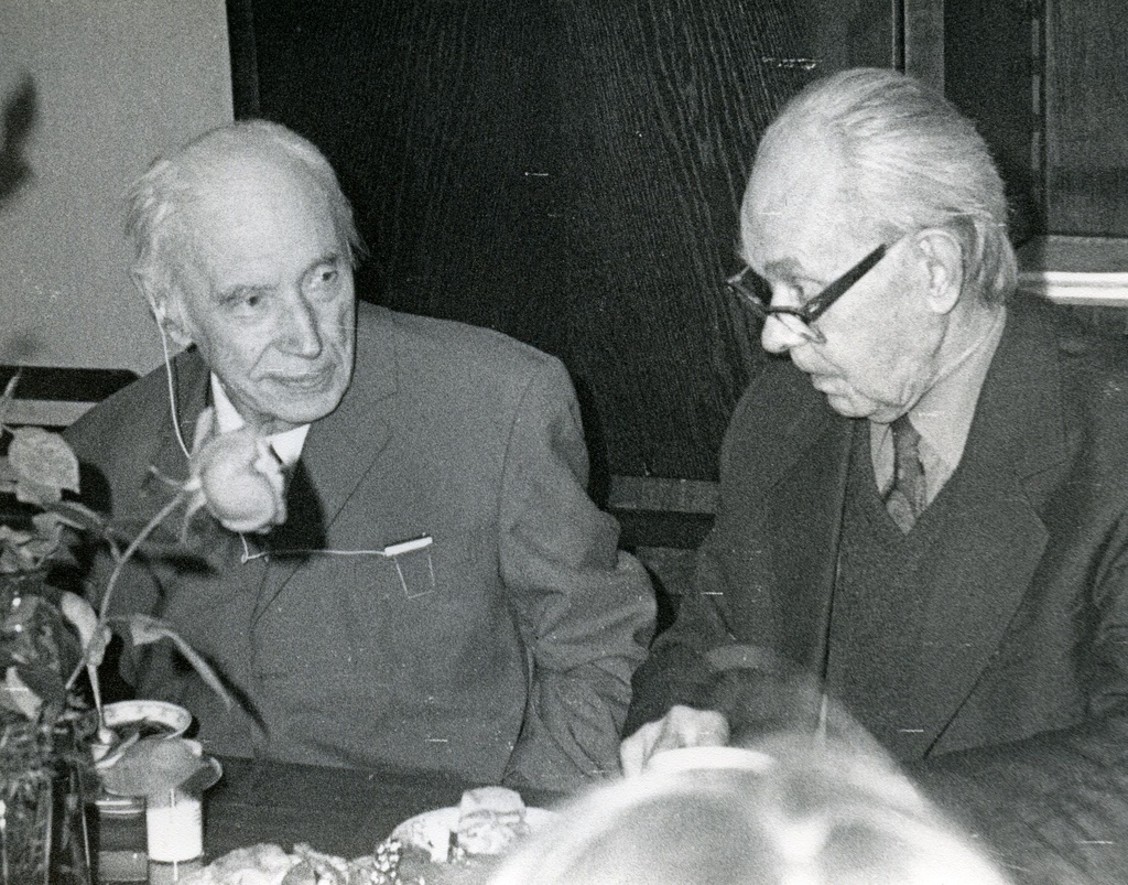 Valmar Adams and ? Betti Alveri Jubilee 27. XI of 1981