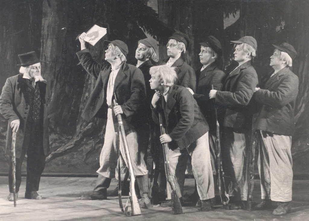 A. Stone "Seven Brothers" in 1956 Drama Theatre