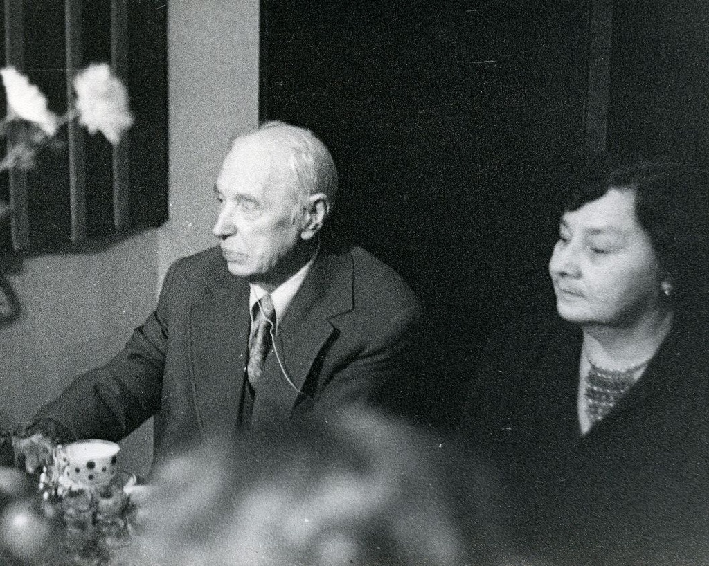 Valmar Adams and Irene Leisner 27. XI of 1981