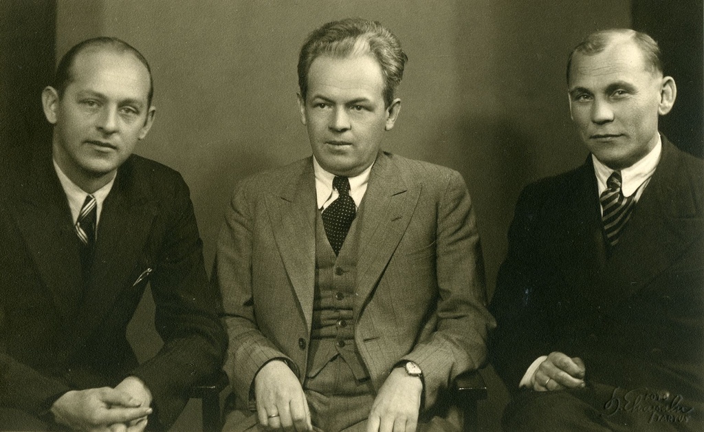 Juhan Sütiste, Peet Vallak and Albert Kivikas