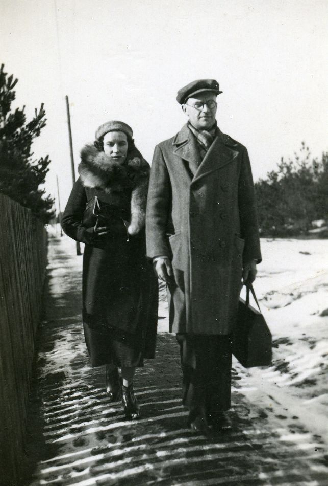 Betti Alver and Heiti Winter 1938/1939