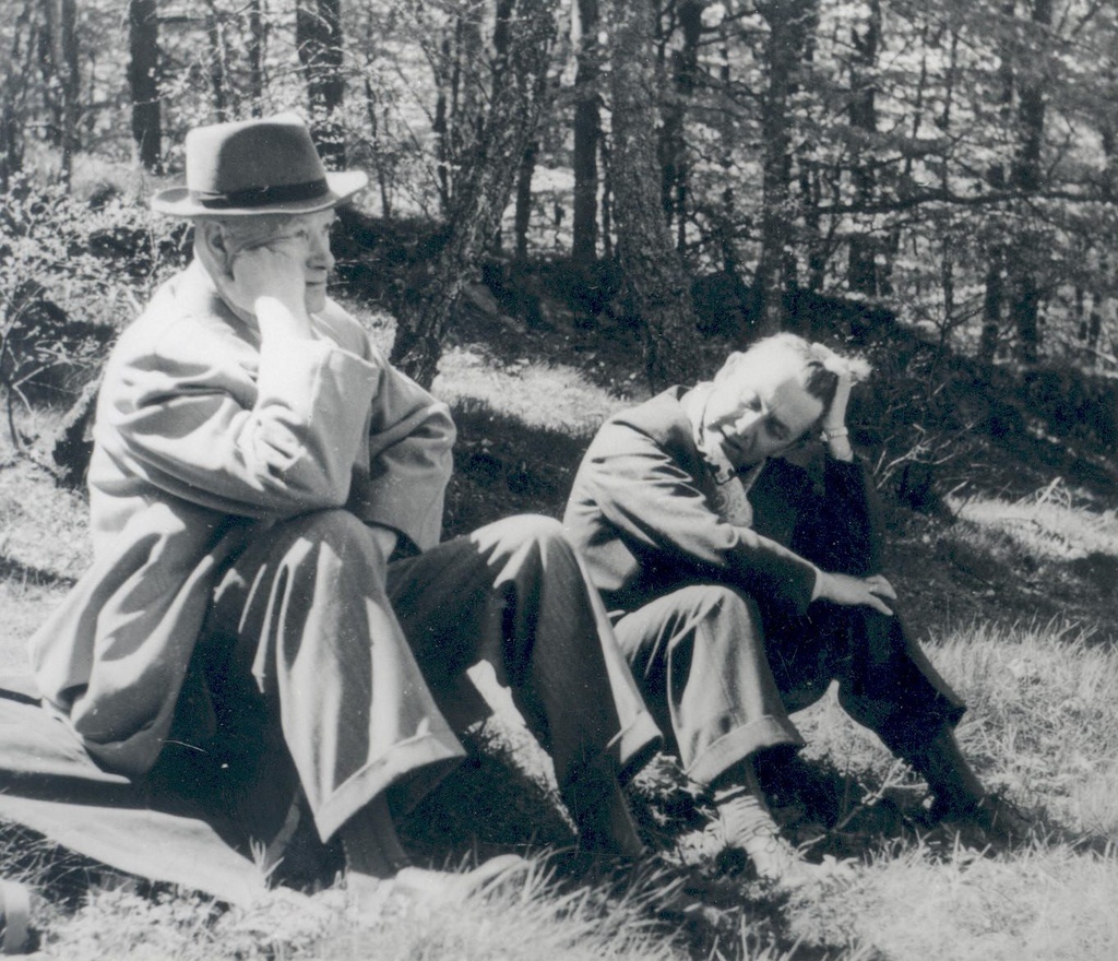 August Gailit and Bernard Kangro