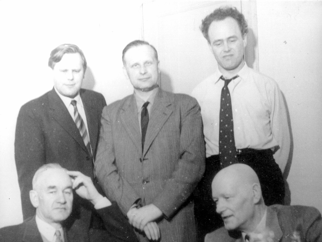 August Gailit and others at the EKK meeting