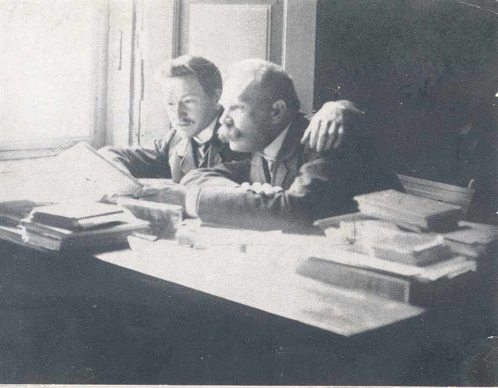 Enno, Ernst (left) and K. e. Sööt in Tartu 1905