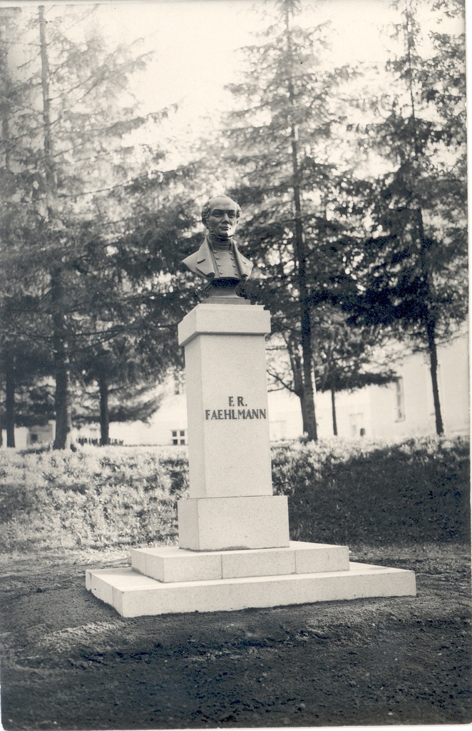 Faehlmann, Fr. R. Memorial Stadium in Tartu Toomemägi