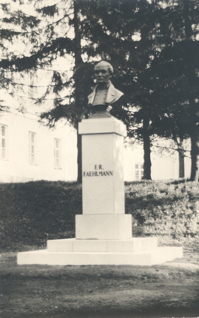 Faehlmann, Fr. R. Memorial Stadium in Tartu Toomemägi
