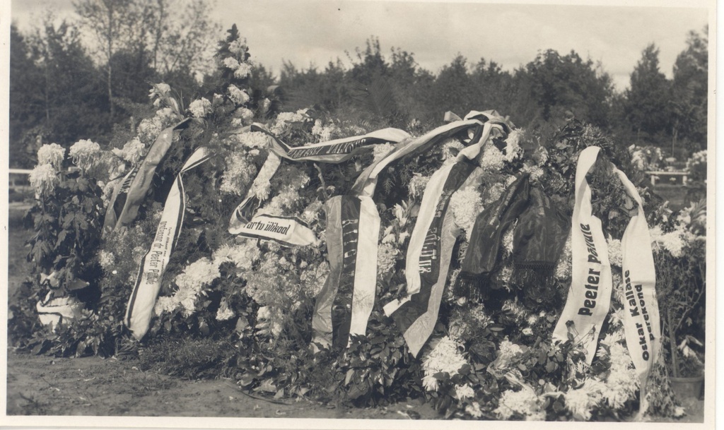 Põld, Peeter cemetery day after burial on the cemetery of Tartu Paul
