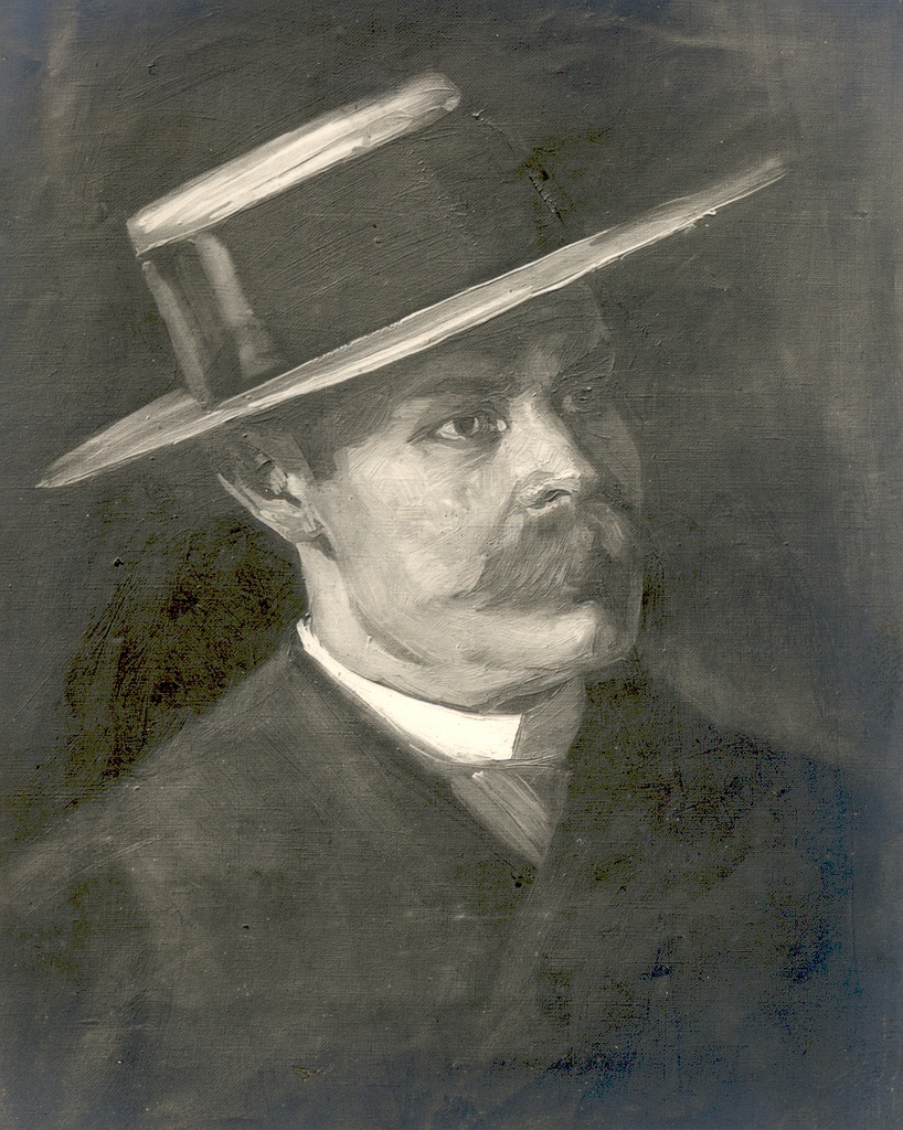 K. e. Sööt, t. Grenzstein oil painting j. 1890