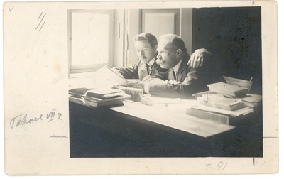 K. e. Sööt ja Ernst Enno, 1905  duplicate photo