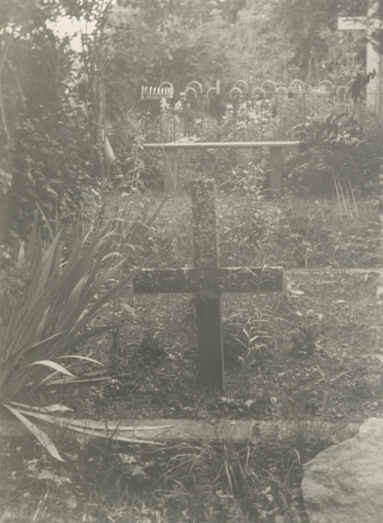 Hendrik Adamson's grave at Helme cemetery (before order).