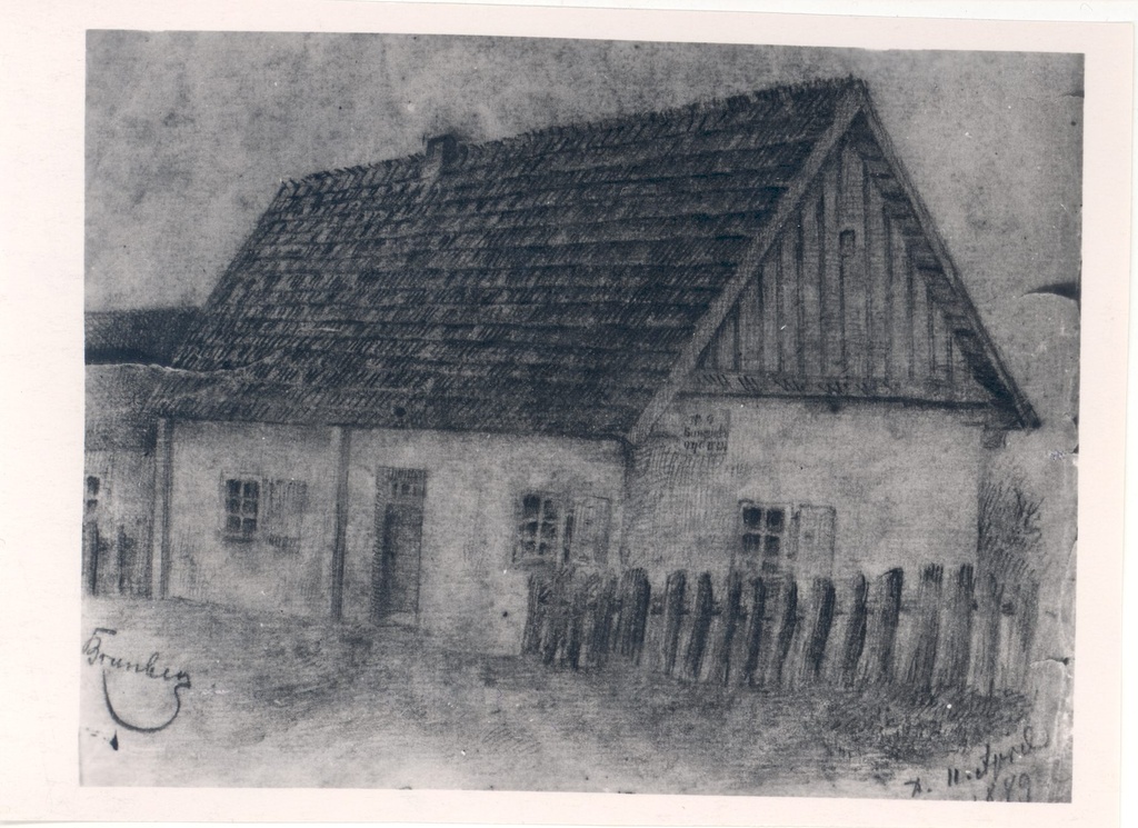 Bornhöhe, Eduard pencil line (Living place in Kaunas)