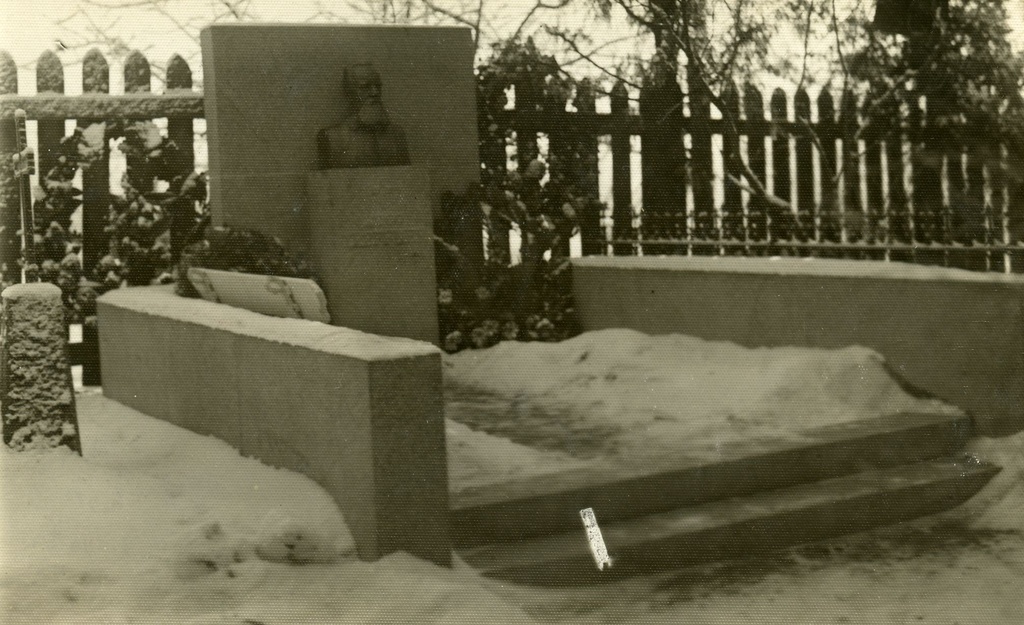 H. Treffner's cemetery on the new cemetery of Tartu-Jaani