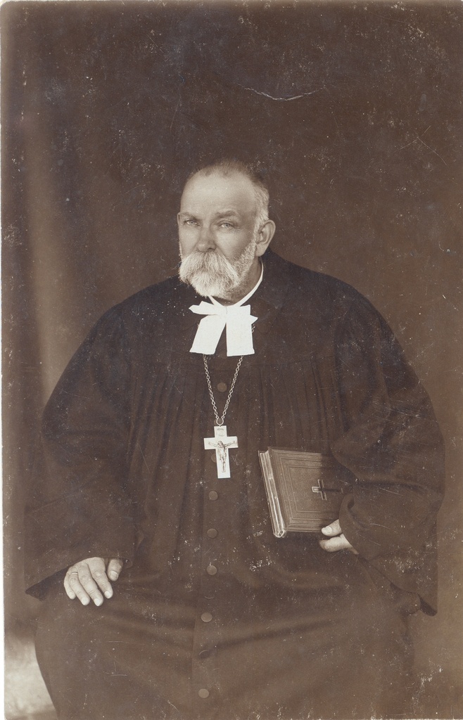 Jaan Bergmann (pastor) in the old age