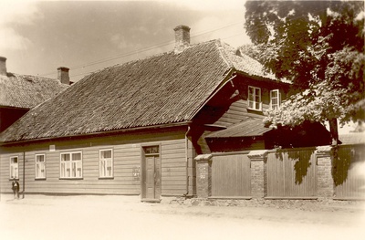 FR. R. Kreutzwald's house in Võru  duplicate photo