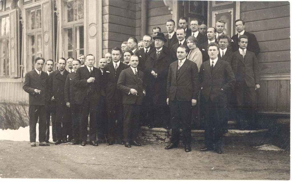 Vilde, Eduard at the meeting of the Union of Journalists in Kosel