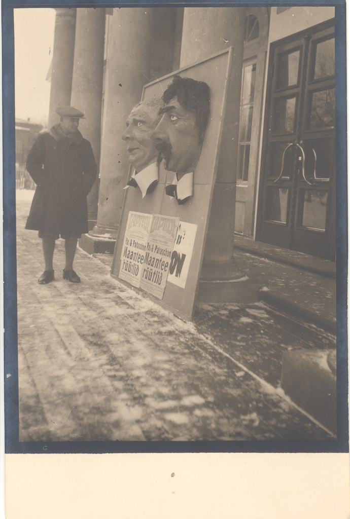 Johannes Vares-Barbarus in Pärnu 1931