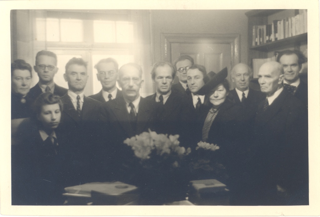 60th birthday of Gustav Suitsu 1943. Welcoming