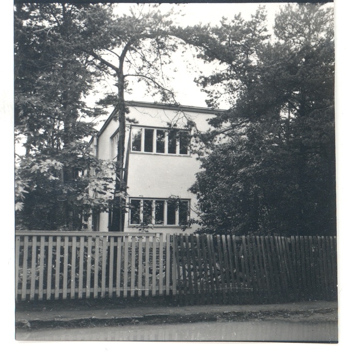 FR. Tuglase's last residence in Tallinn, Väikse Illimari 12. 1974. a.