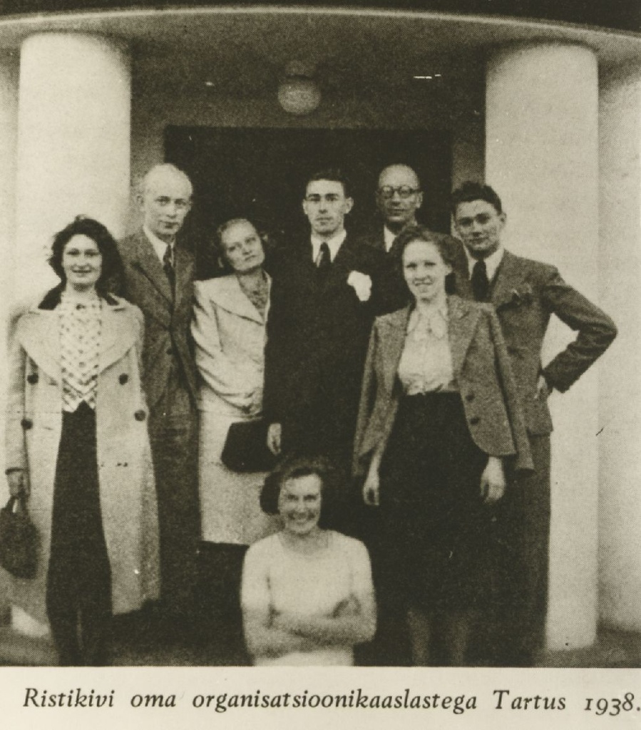 Karl Ristikivi group photo 1938
