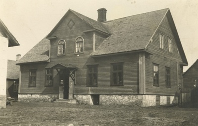 Hendrik Adamson's residence and workplace Raja Russian primary school  duplicate photo