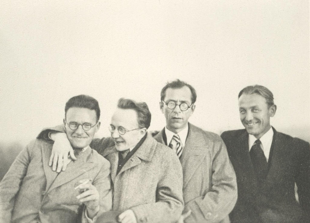 Heiti Winvik, Paul Viiding, Mart Raud, Bernard Kangro