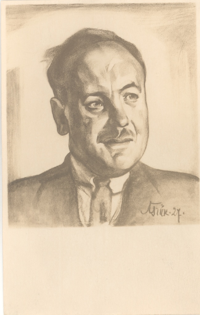 Nikolai Triik, Bernhard Linde portrait