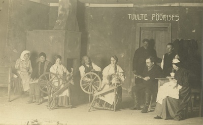 A. Kitzberg's Theatre stage "Tuults in the Wand"  duplicate photo