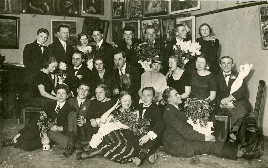The cabin evening of the academic literature association. 1924