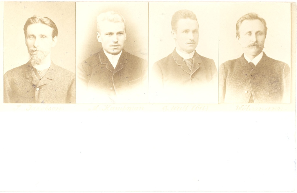 Jakobson, Peeter, m. Kampmaa, g. Wulff-õis and e. Wöhrmann