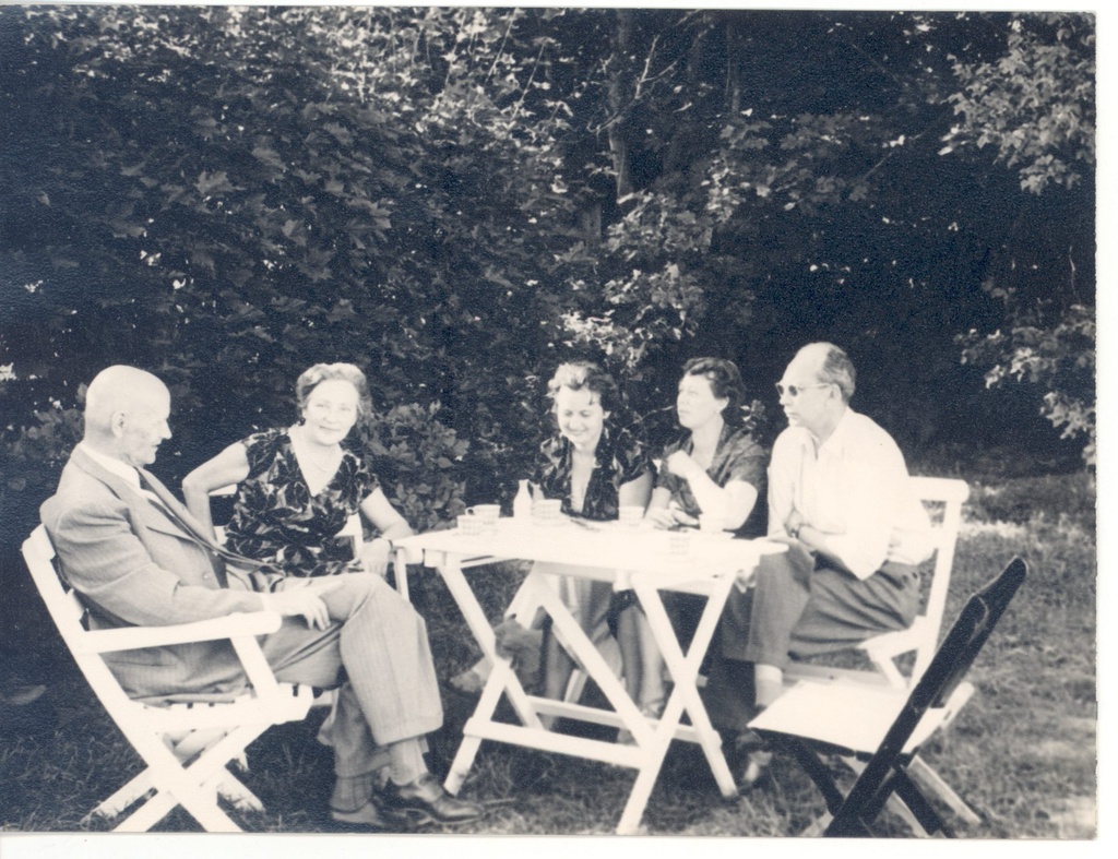 August Gailit and Elvi Gailit