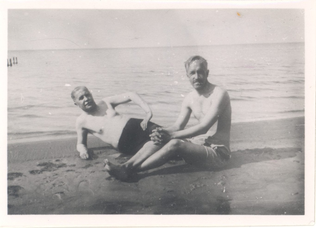 Vilde, Eduard and Luts, Karl Narva-Jõesuusu in 1925.