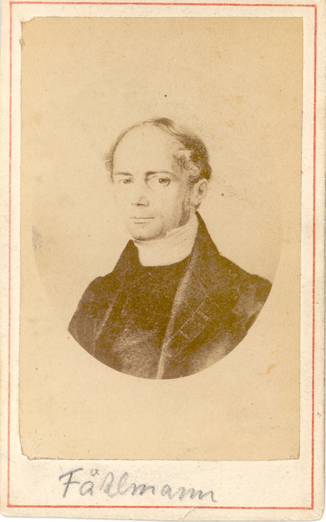 F. R. Faehlmanni portrait e. Hau lito 1837 j.