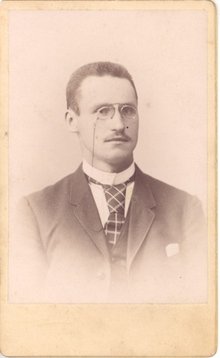 Wulff Gustav, writer  duplicate photo