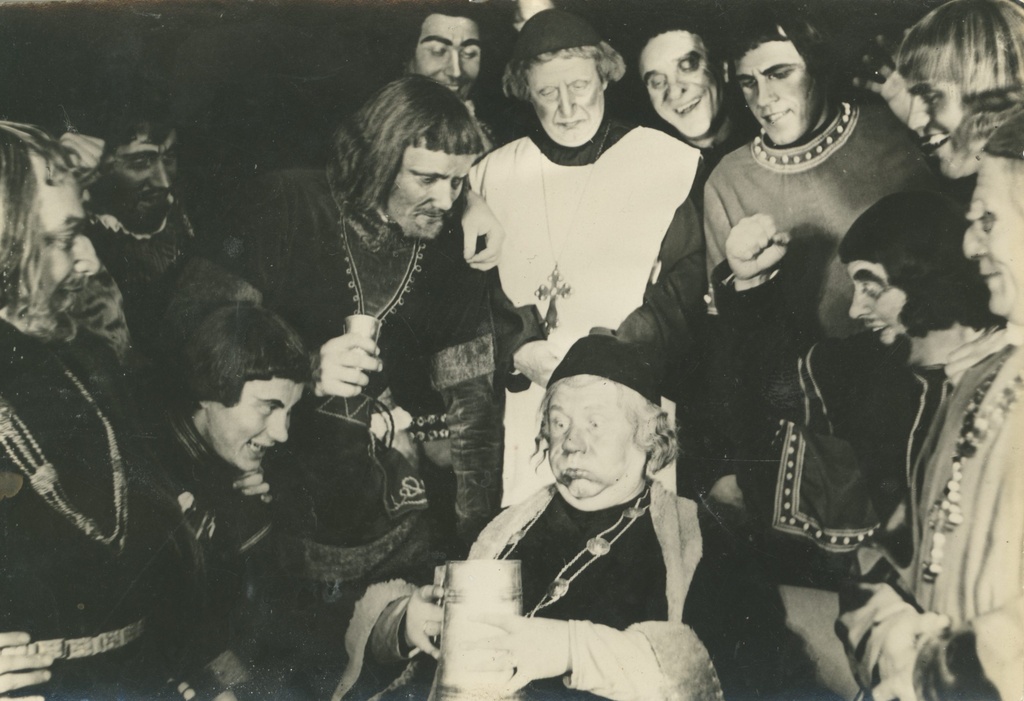 A scene from Viljandi Castle "Tuesday"