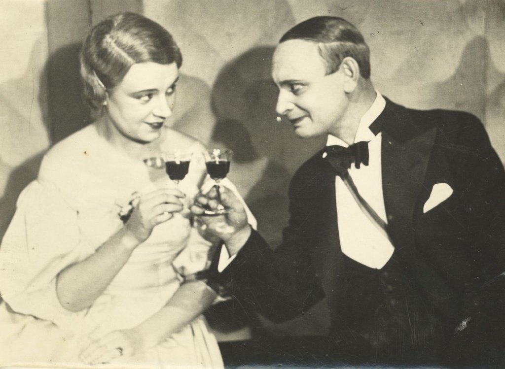 Lisl Lindau and Ruut Tarmo "Madam Lohk and sons" "The Drama Studio"