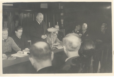 The 100th anniversary of the birth of L. Koidula in Moscow in 1943.  similar photo