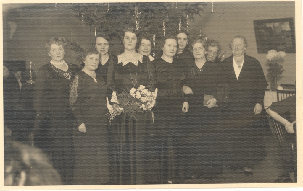 A. Kallase's honor evening in "The Women's Club" in Tallinn