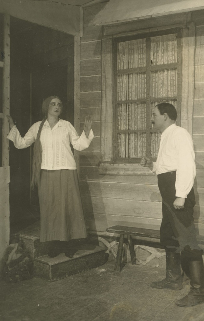 A. Kitzberg's "Tuulte rotated" "Vanemuises". L. Tubin Leena and a. Simm Jaan