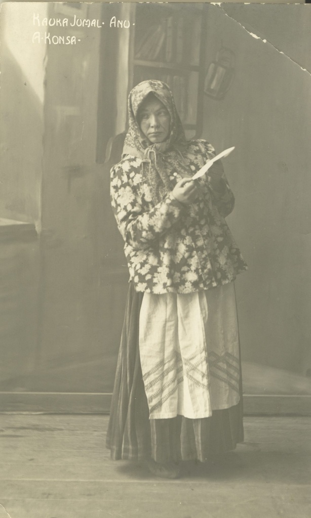 Amalie Konsa a. Kitzberg's "The Good God" part of Anu